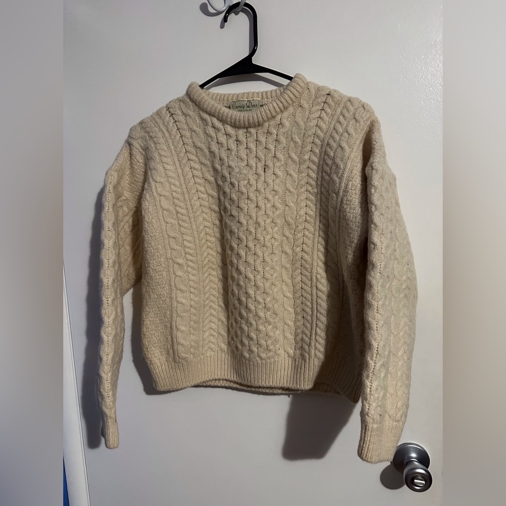 Carraig Donn Aran Sweater